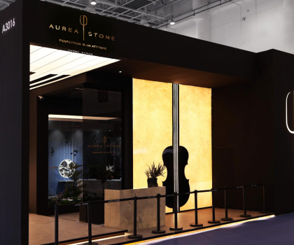 廈門石材展開幕首日，歐若拉精工奢石驚艷亮相