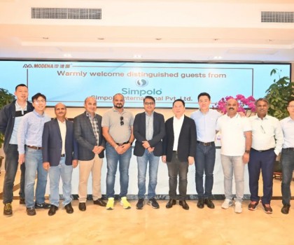 全維智造，綠領(lǐng)未來｜摩德娜攜手Simpolo打造全規(guī)格、全厚度、全表面柔性生產(chǎn)線