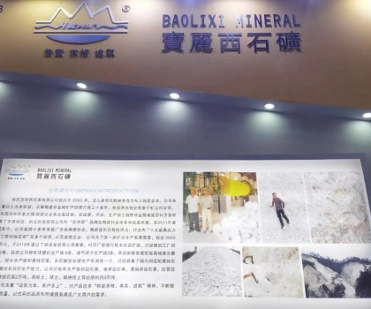 容縣寶麗西：攜“純鉀長(zhǎng)石、膨潤(rùn)土”等新品亮相工業(yè)展