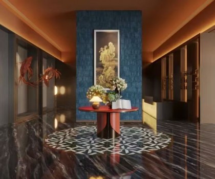 薩米特·靈感丨輕奢會(huì)所相遇瓷磚藝術(shù)，構(gòu)筑非凡空間意境！