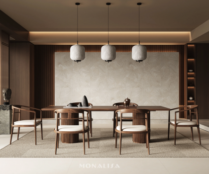 瓷上生花，歲月風(fēng)華,蒙娜麗莎瓷磚解碼千年雅居密碼