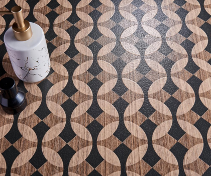 蒙娜麗莎瓷磚流金曜影｜解構(gòu)幾何拼花美學(xué)，演繹多重質(zhì)感藝術(shù)