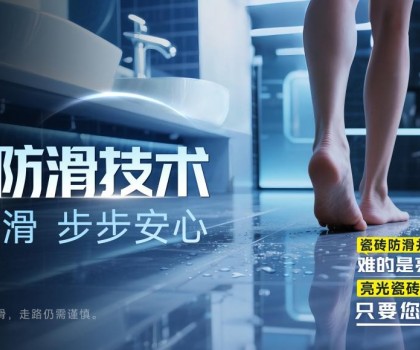 全新黑科技｜歐神諾鏡面防滑技術(shù)，讓您的家更安全！